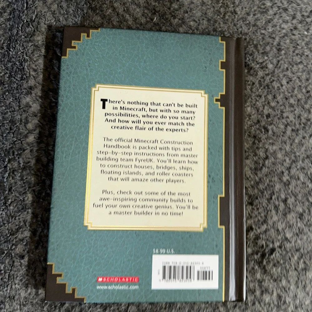 Minecraft Construction Handbook - Updated Edition Book